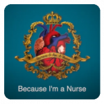 Logo from Because I'm a Nurse YouTube Blogpost